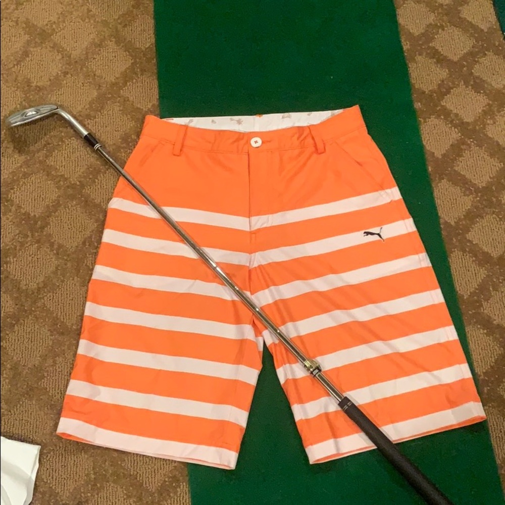 Puma size L boys golf shorts!!!